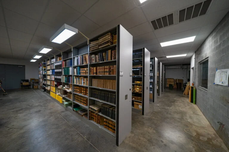 archive shelves