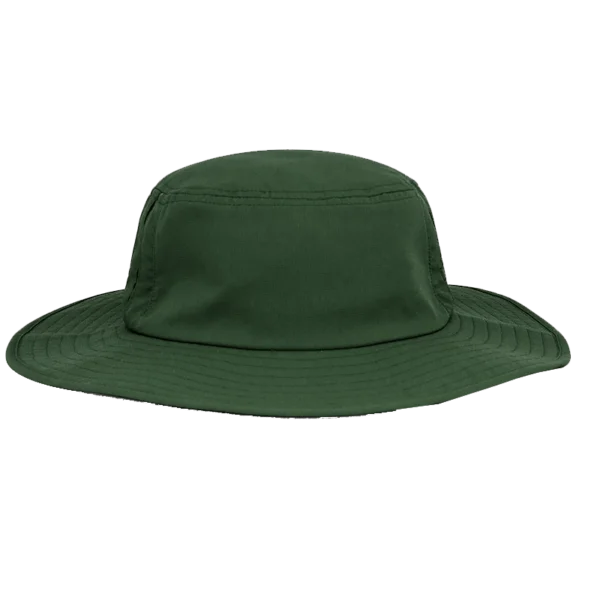 green hat back