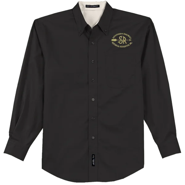 black SRHA shirt front