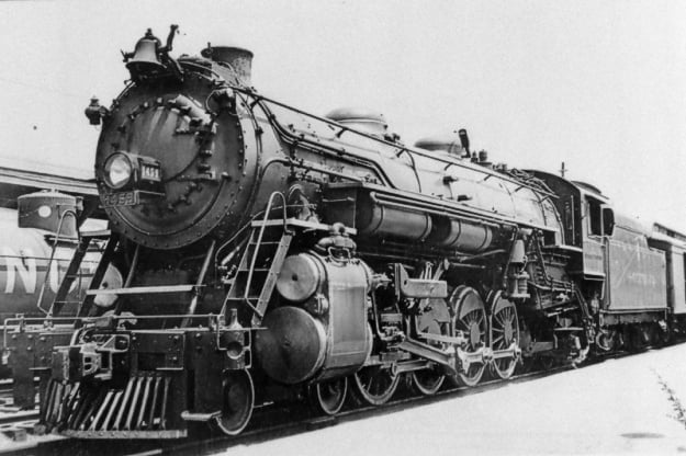 SR 4-8-2 #1459 at Hickory, NC