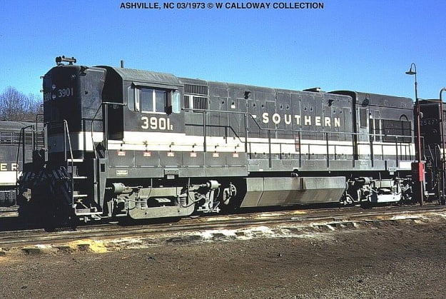 Southern U23B 3901 at Asheville, NC