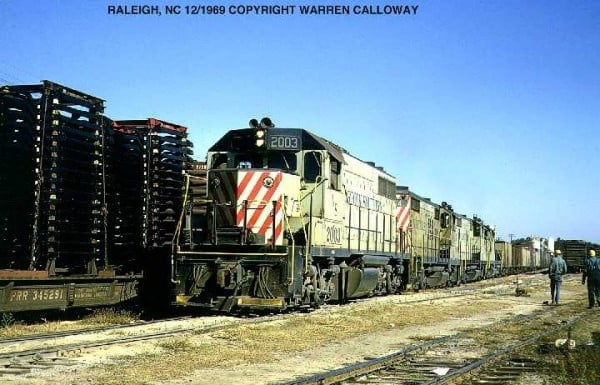 WB freight preparing to leave yard.