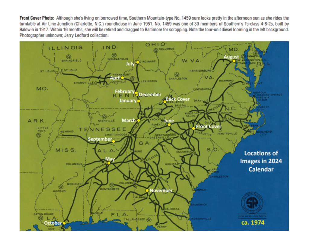 2024 SRHA Calendar Southern Railway Historical Association   2024 SRHA Calendar P1b 1024x796 