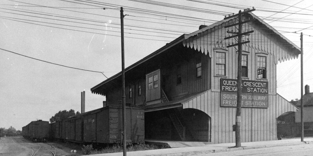 Lexington KY Freight Station 1914